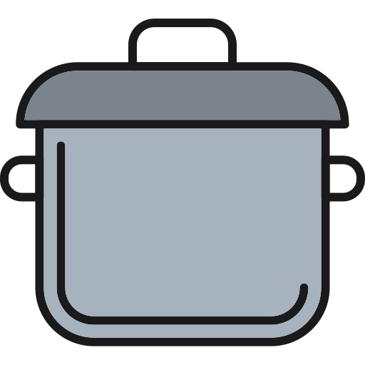 Cooking Pot - Free Food And Restaurant Icons