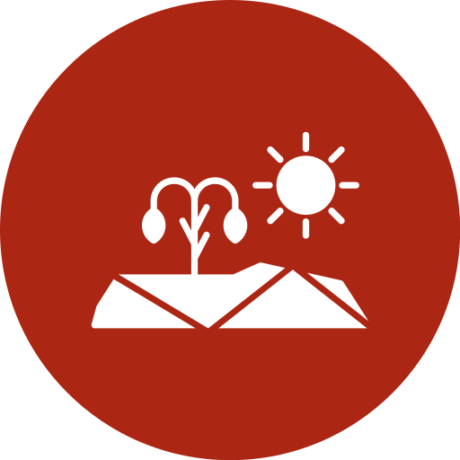 sequía icono gratis