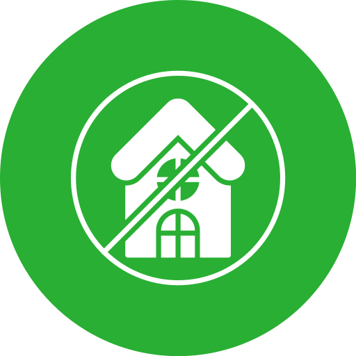 pas de maison Icône gratuit pas de maison Icône gratuit