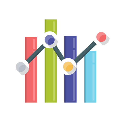 Bar chart Generic Flat icon