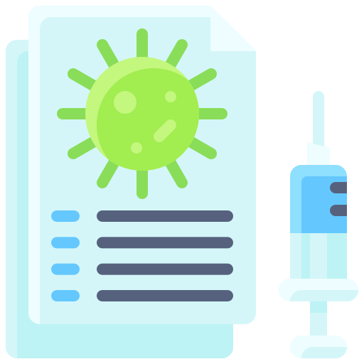 informe médico icono gratis