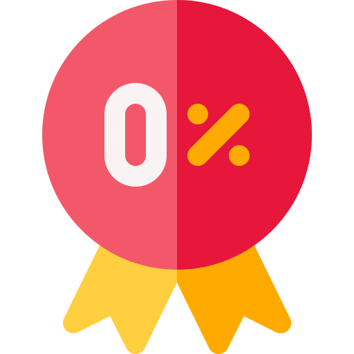0 pour cent Icône gratuit 0 pour cent Icône gratuit