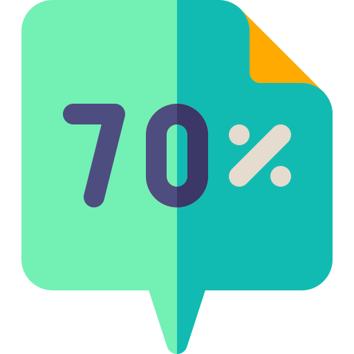 70 Percent - Free Communications Icons