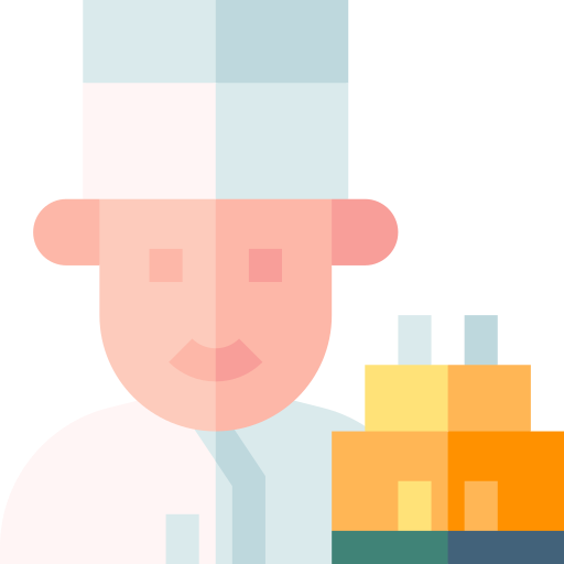 decorador de pasteles icono gratis