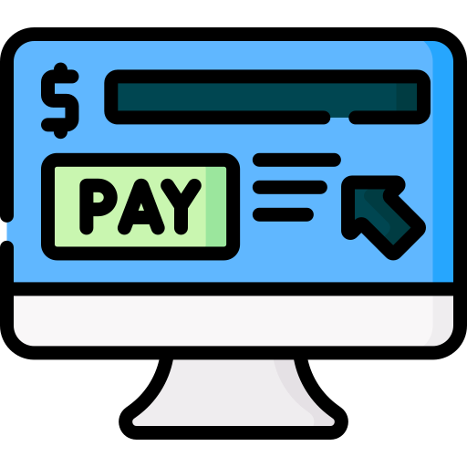 온라인 결제 무료 아이콘
