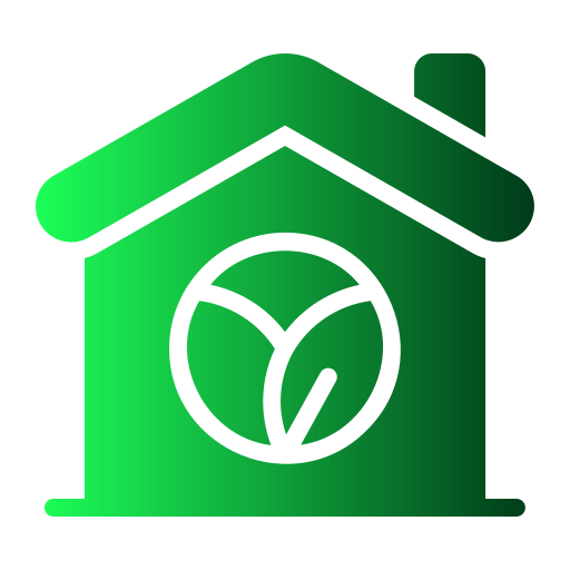 casa ecológica grátis ícone