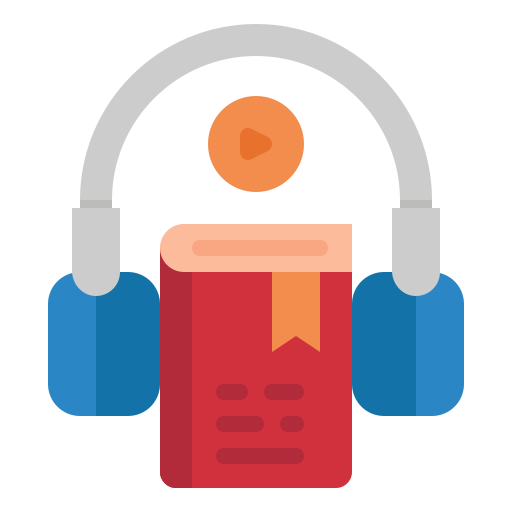 audio libro icono gratis