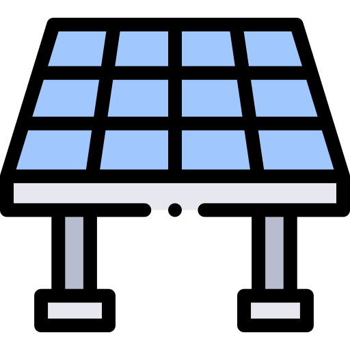 panel solar icono gratis