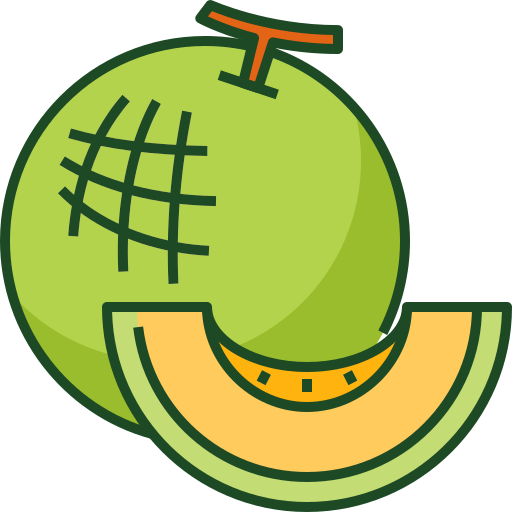 Melon Generic Outline Color icon