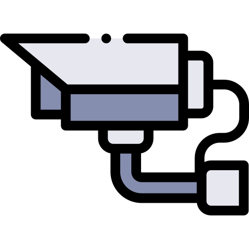 cámara de cctv icono gratis