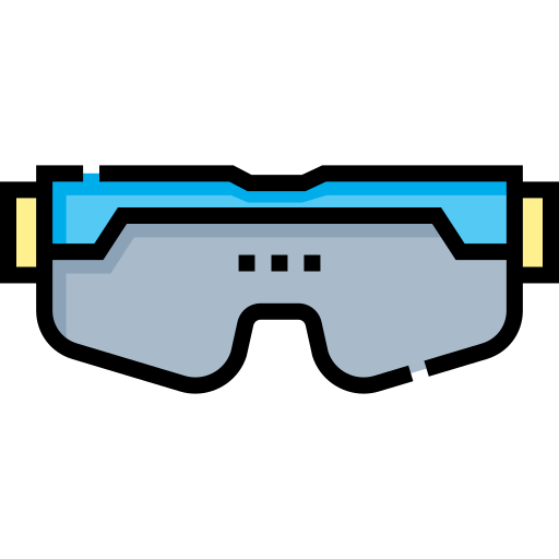 lentes de seguridad icono gratis