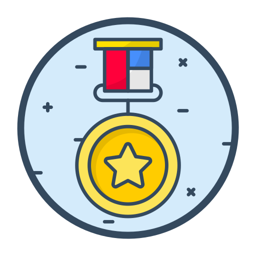 medalha grátis ícone