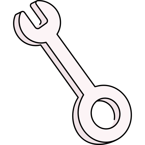 llave inglesa icono gratis