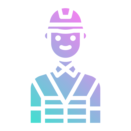 Worker Generic Flat Gradient icon