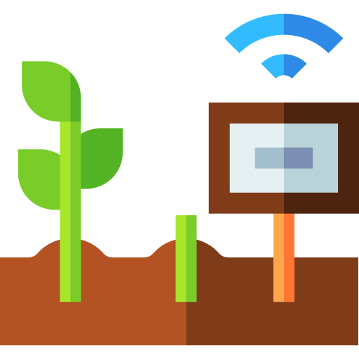 granja inteligente icono gratis