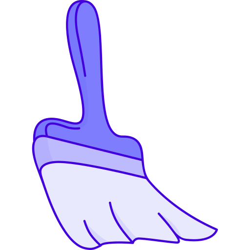 cepillo de pintura icono gratis