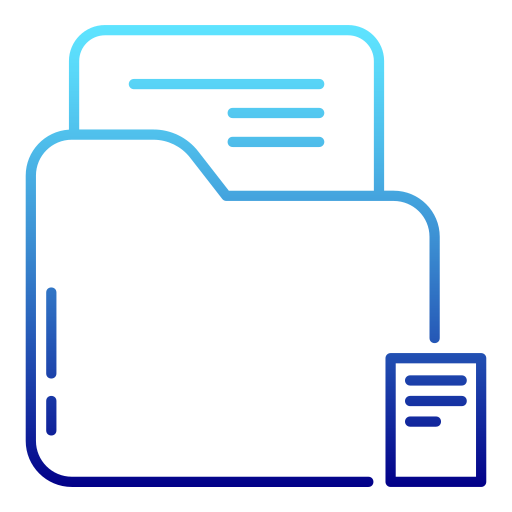 Folder Generic Gradient icon