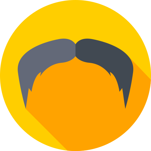 bigote icono gratis