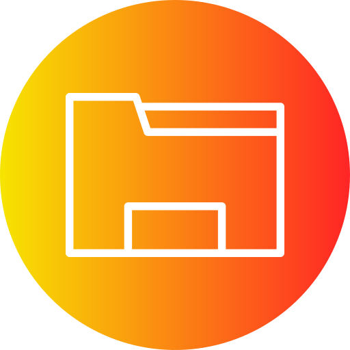 Folder Generic Flat Gradient icon