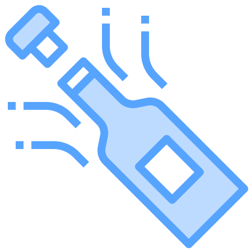 champán icono gratis