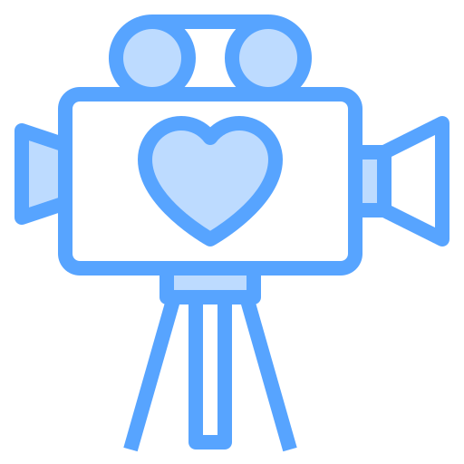 camara de video icono gratis