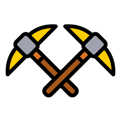 industria minera icono gratis