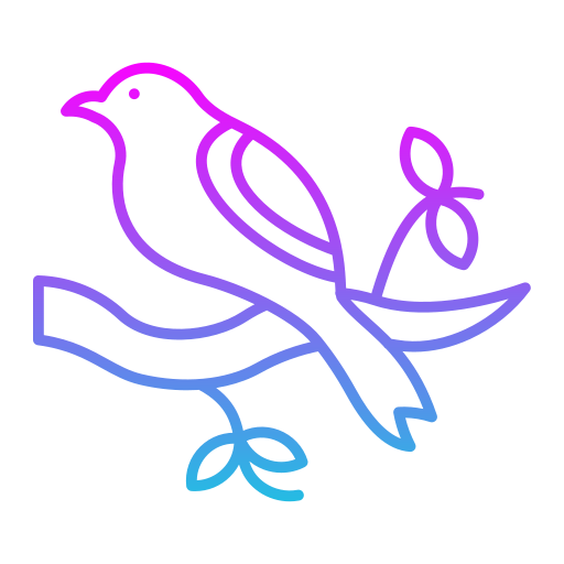 pájaro icono gratis