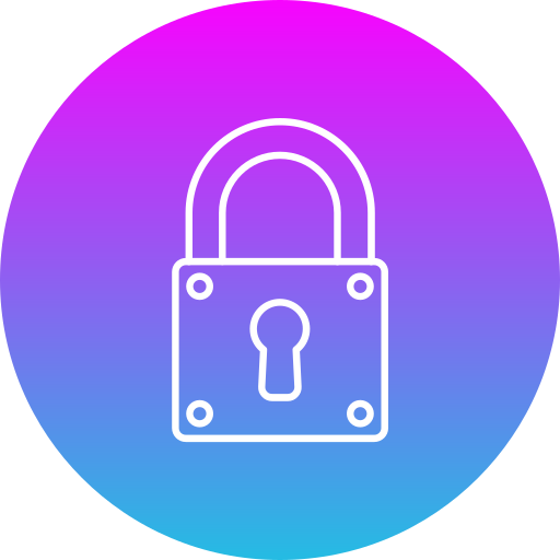 Lock Generic Flat Gradient icon