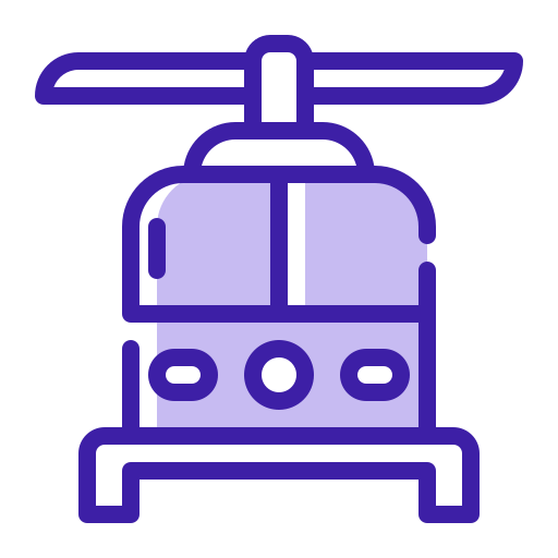 helicóptero icono gratis