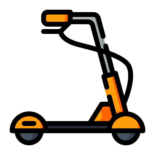 scooter electrico icono gratis