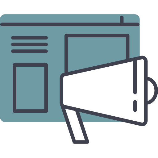 publicidad icono gratis