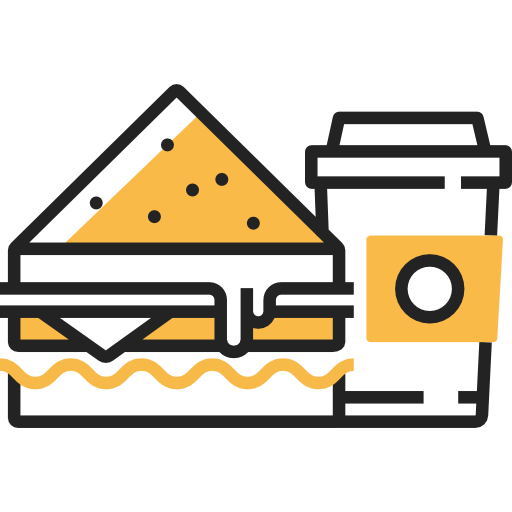 emparedado icono gratis