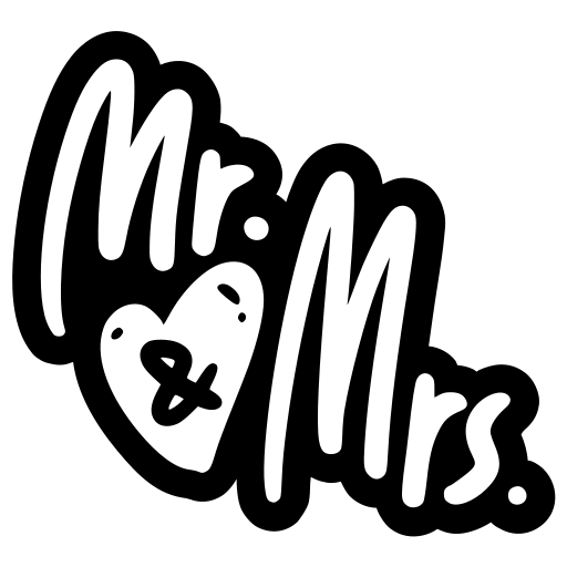 Wedding free sticker