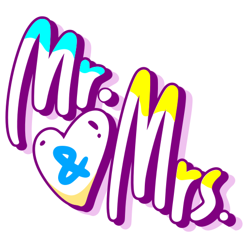 mariage gratuit sticker