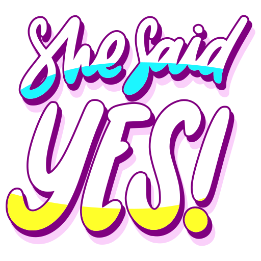 mariage gratuit sticker