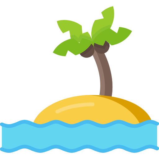 Island Generic Flat icon