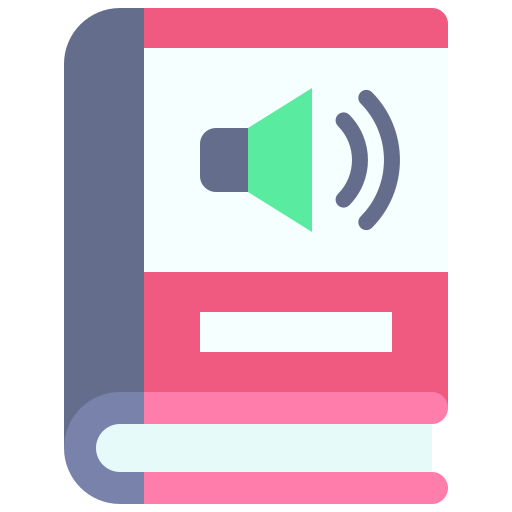 audio libro icono gratis