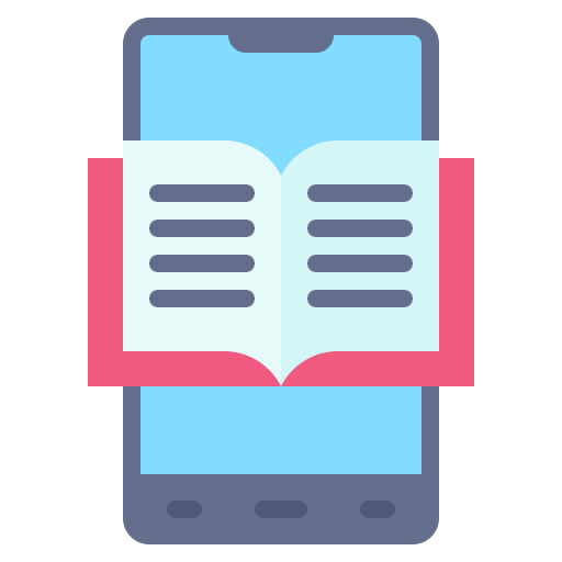 Digital book Generic Flat icon