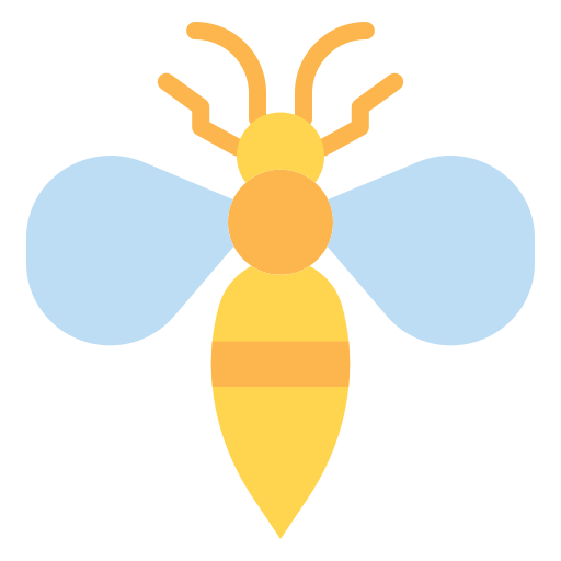 abeja icono gratis