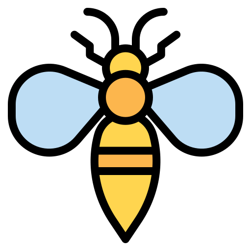 abeja icono gratis