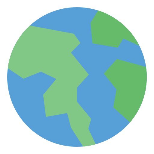 earth flat icon png