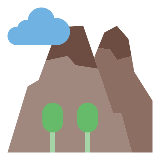 montaña icono gratis