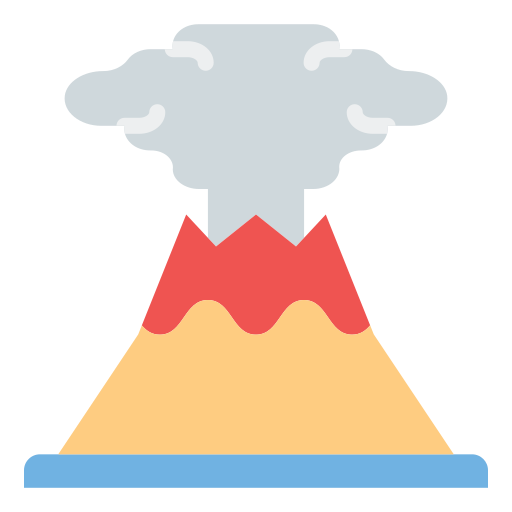 Volcano Generic Flat icon