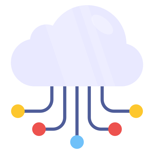 aplicación en la nube icono gratis