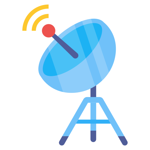antena parabólica icono gratis