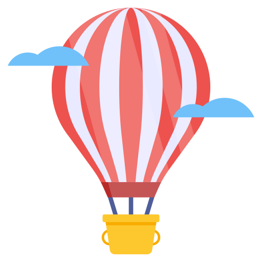 Hot air balloon Generic Flat icon