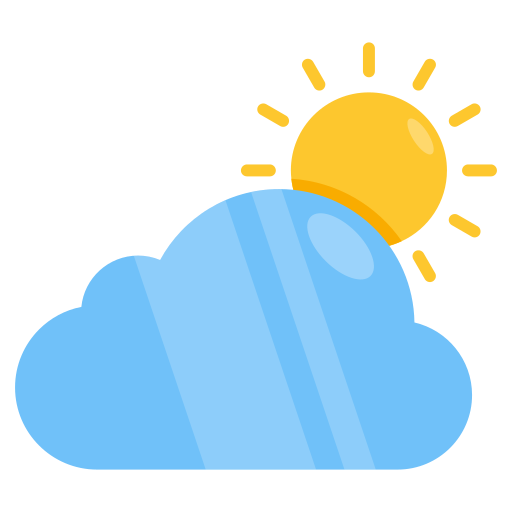 Cloudy Generic Flat icon