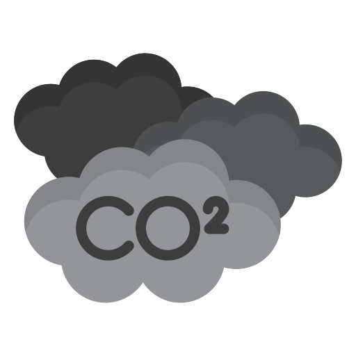 nube de co2 icono gratis