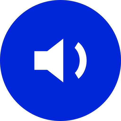 Low volume Generic Blue icon