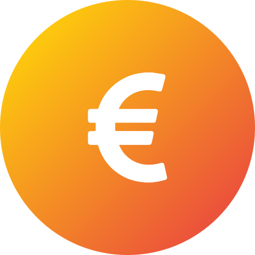 euro icono gratis
